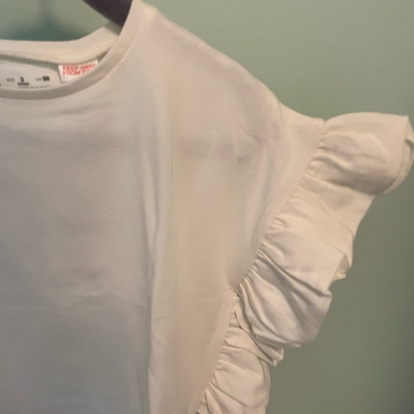 ZARA RUFFLED TOP - Picture 6 of 10